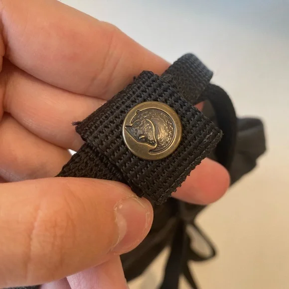 Fjallraven Kanken Mini Backpack Bag Black EUC Outdoor Hiking - Picture 10 of 15